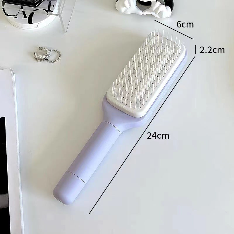 LumiTwist Self-Cleaning Hairbrush