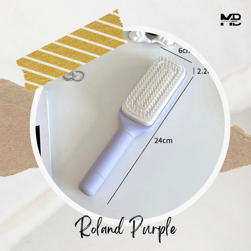 LumiTwist Self-Cleaning Hairbrush